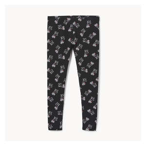 Kid Girls Printed Legging in Black from Joe Fresh